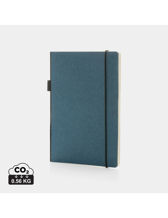 Carnet A5 rigide à pochette arrière et passant stylo personnalisable