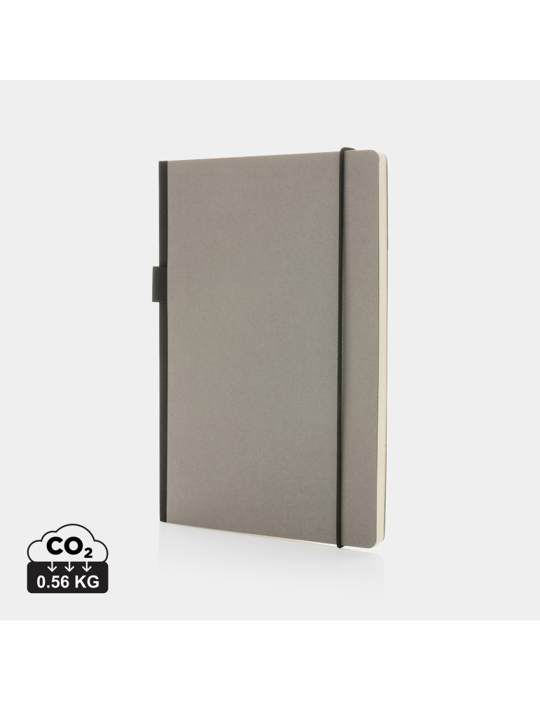 Carnet A5 rigide à pochette arrière et passant stylo personnalisable