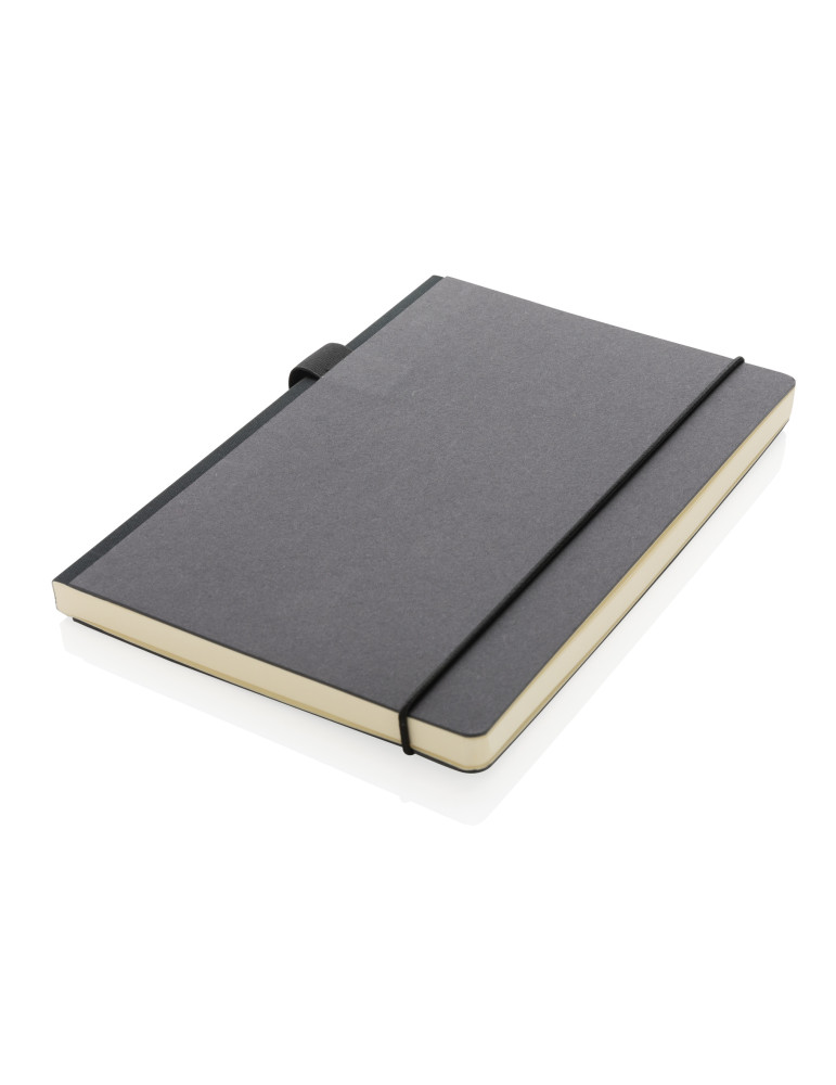Carnet A5 rigide à pochette arrière et passant stylo personnalisable