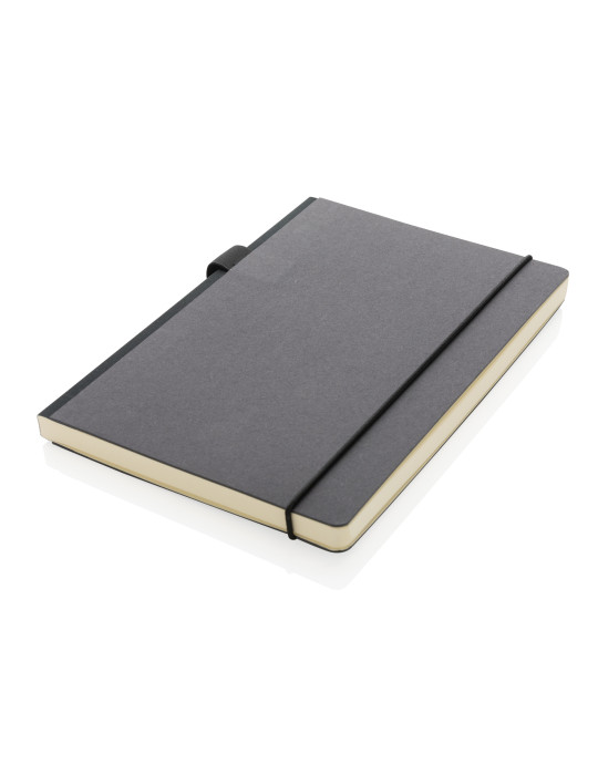 Carnet A5 rigide à pochette arrière et passant stylo personnalisable