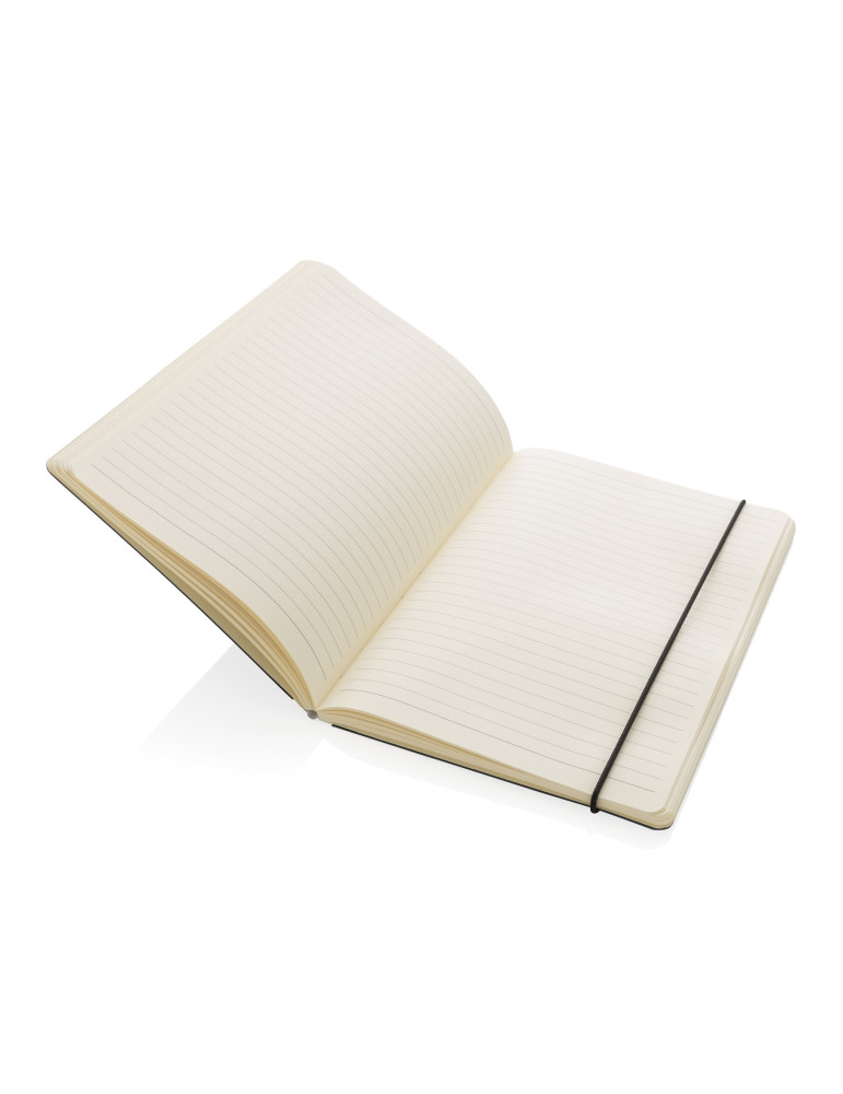 Carnet A5 rigide à pochette arrière et passant stylo personnalisable