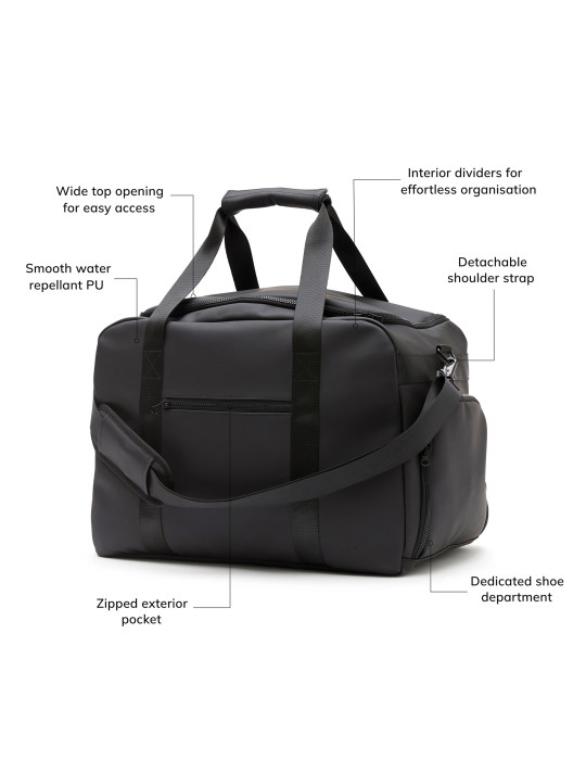 Sac gym Vinga Baltimore 50 litres compartiment chaussures personnalisable