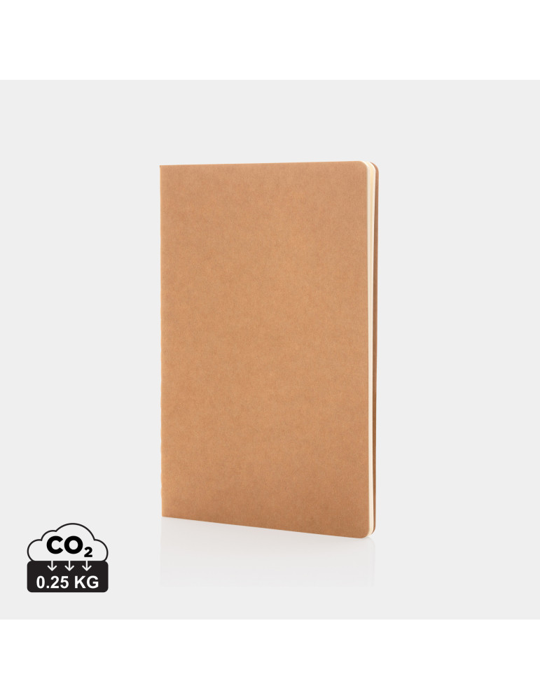 Carnet A5 souple 92 pages crème personnalisable