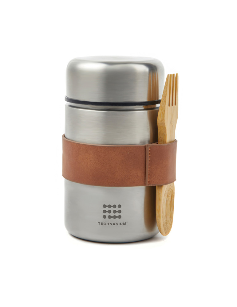 Thermos repas Vinga Miles 500 ml avec cuillère bois personnalisable