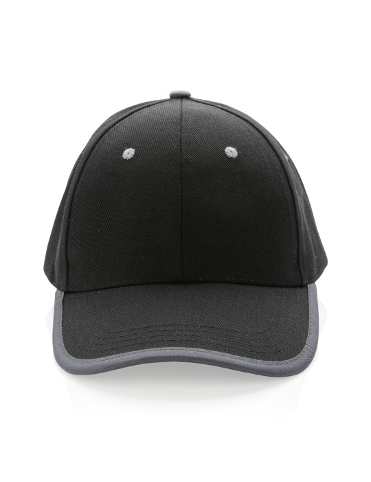 Casquette contraste Impact AWARE 6 panneaux personnalisable