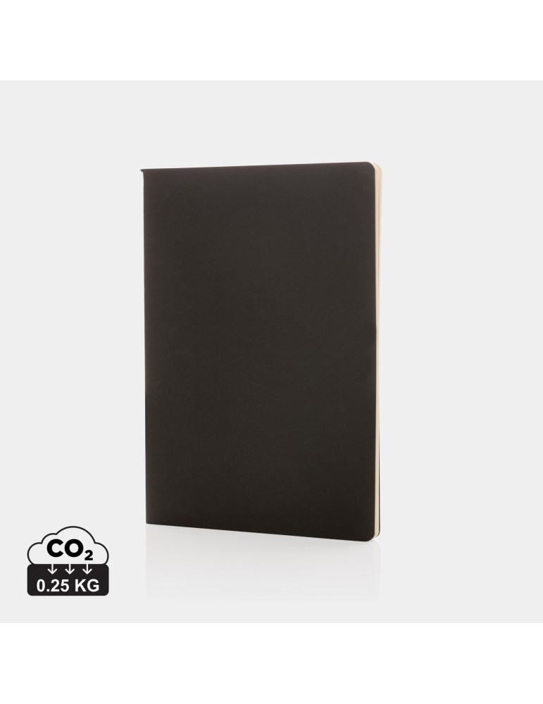Carnet A5 souple 92 pages crème personnalisable
