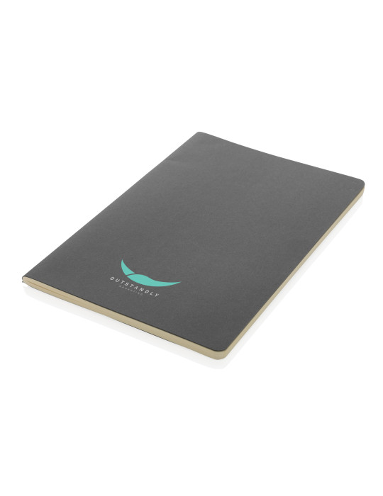 Carnet A5 souple 92 pages crème personnalisable