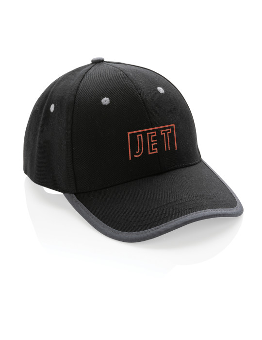 Casquette contraste Impact AWARE 6 panneaux personnalisable