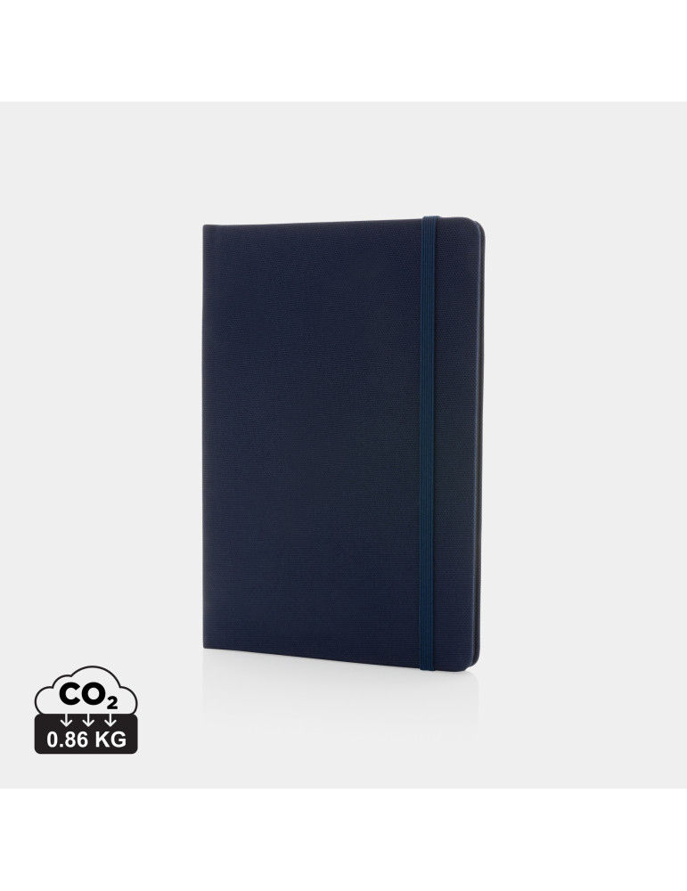 Carnet A5 rPET GRS 160 pages lignées personnalisable