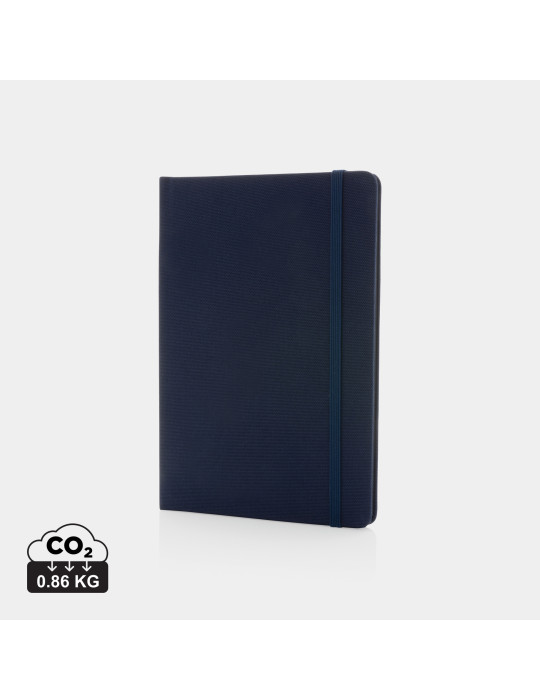 Carnet A5 rPET GRS 160 pages lignées personnalisable