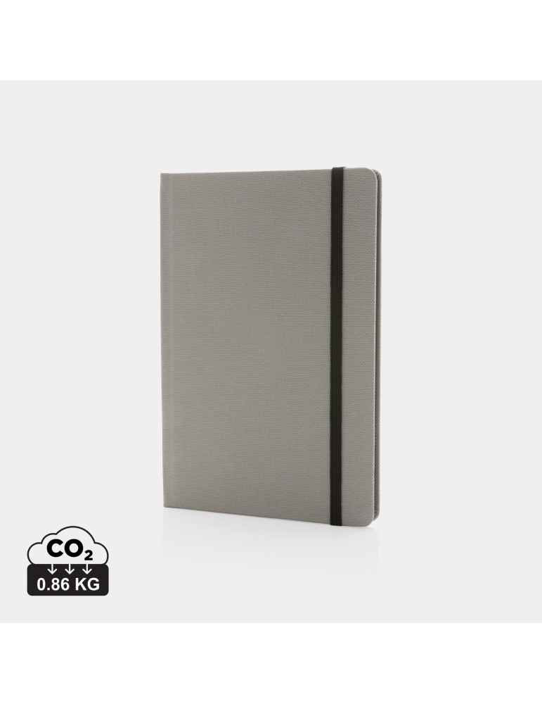 Carnet A5 rPET GRS 160 pages lignées personnalisable