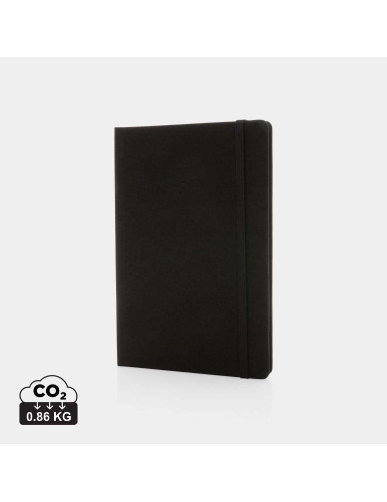 Carnet A5 rPET GRS 160 pages lignées personnalisable
