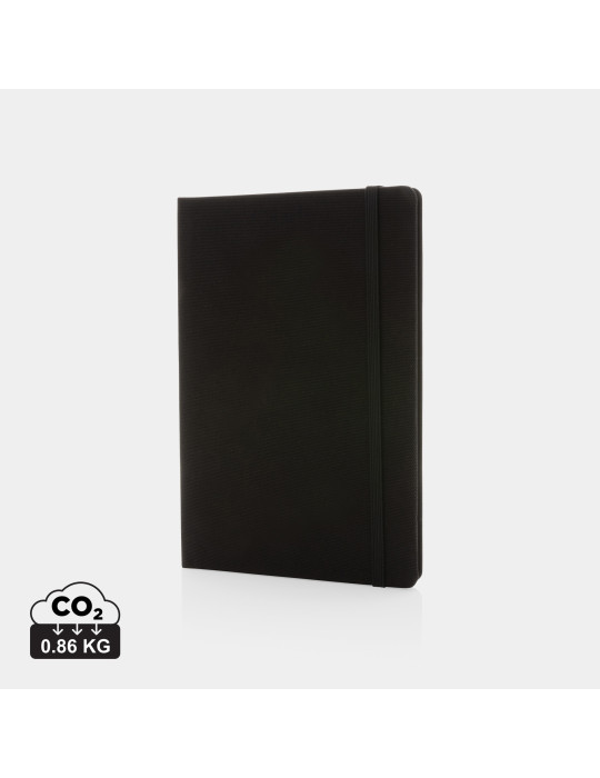 Carnet A5 rPET GRS 160 pages lignées personnalisable