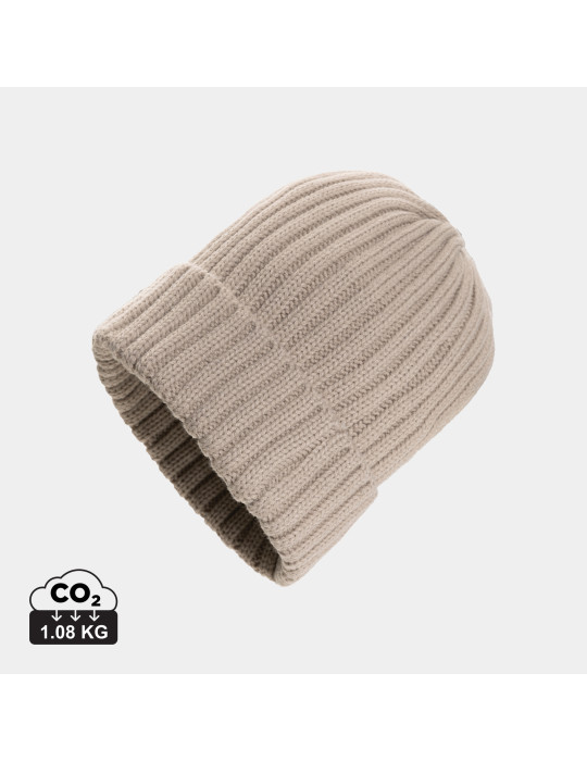 Bonnet Kennedi AWARE à revers côtelé personnalisable
