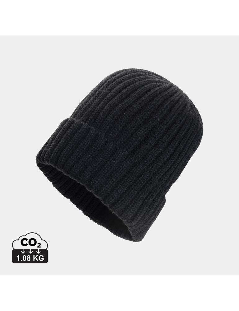 Bonnet Kennedi AWARE à revers côtelé personnalisable