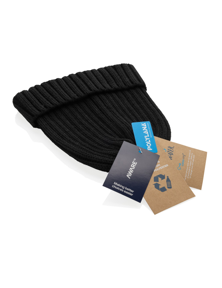 Bonnet Kennedi AWARE à revers côtelé personnalisable