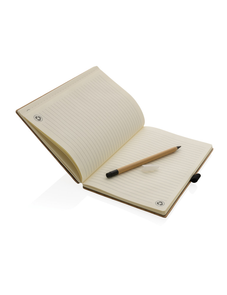 Coffret carnet bambou et crayon graphite personnalisable