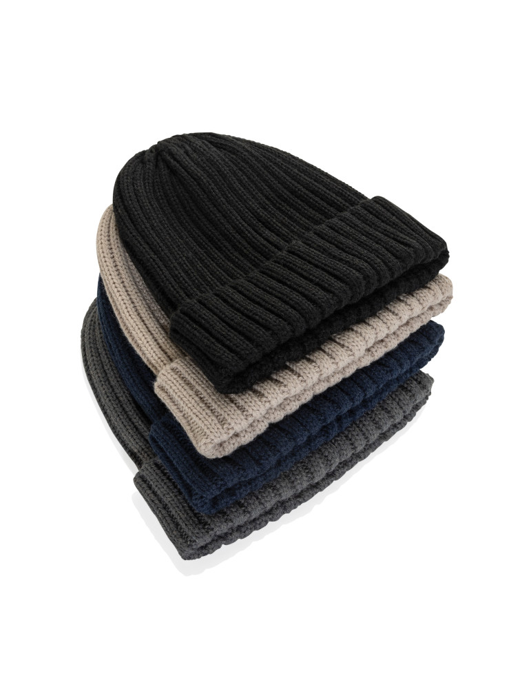 Bonnet Kennedi AWARE à revers côtelé personnalisable