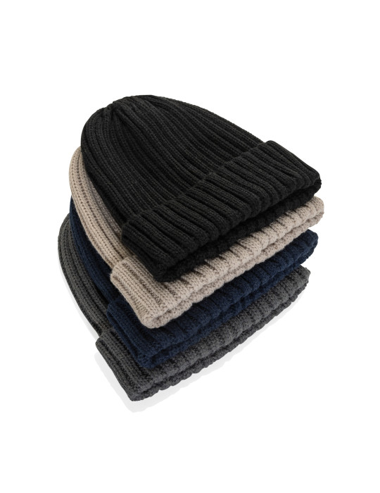 Bonnet Kennedi AWARE à revers côtelé personnalisable