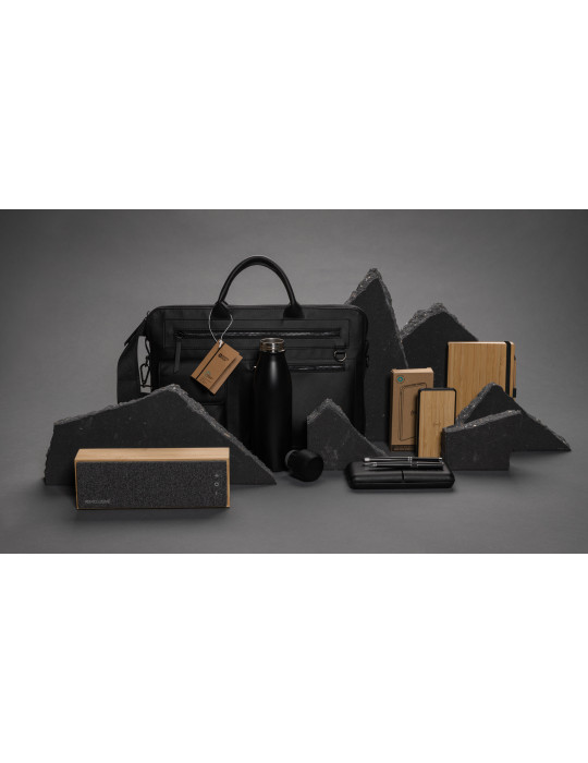 Coffret carnet bambou et crayon graphite personnalisable