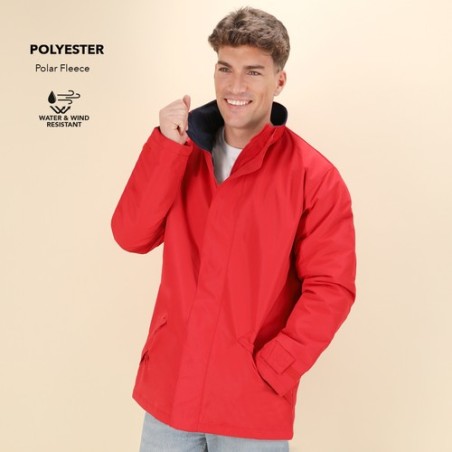 Parka Imperméable Confortable Personnalisée pas cher de Flogox Matières : polyester Taille textile : L Couleurs : bleu marine ob