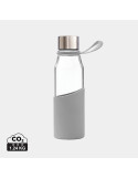 Bouteille Vinga Lean 550 ml verre et silicone personnalisable