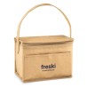Sac isotherme personnalisé 6 canettes - PAPERCOOL Matières : aluminium Couleurs : beige goodies publicitaire événementiel