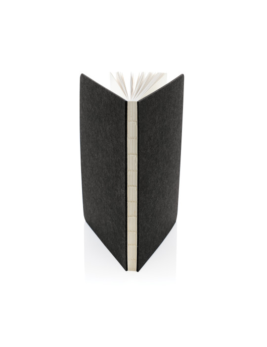 Cahier Phrase A5 en feutre recyclé GRS personnalisable