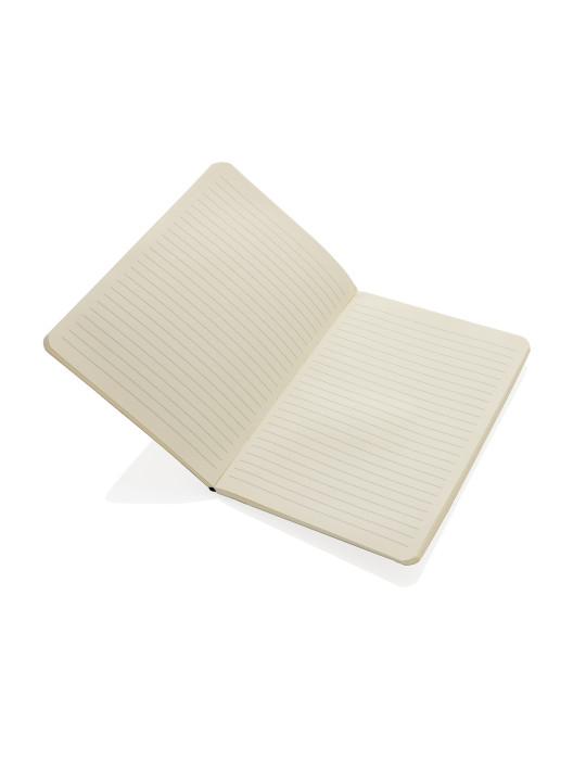 Carnet Scribe A5 bambou 160 pages crème personnalisable
