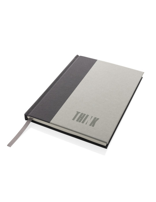 Carnet Words A5 kraft et rPET GRS personnalisable