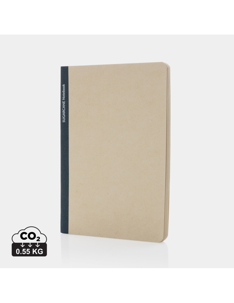 Carnet A5 Stylo en papier de canne à sucre personnalisable