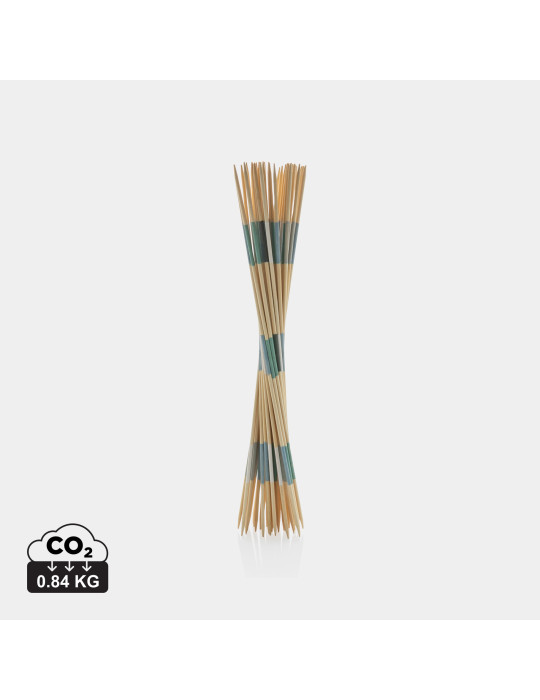 Mikado géant en bambou 41 baguettes personnalisable