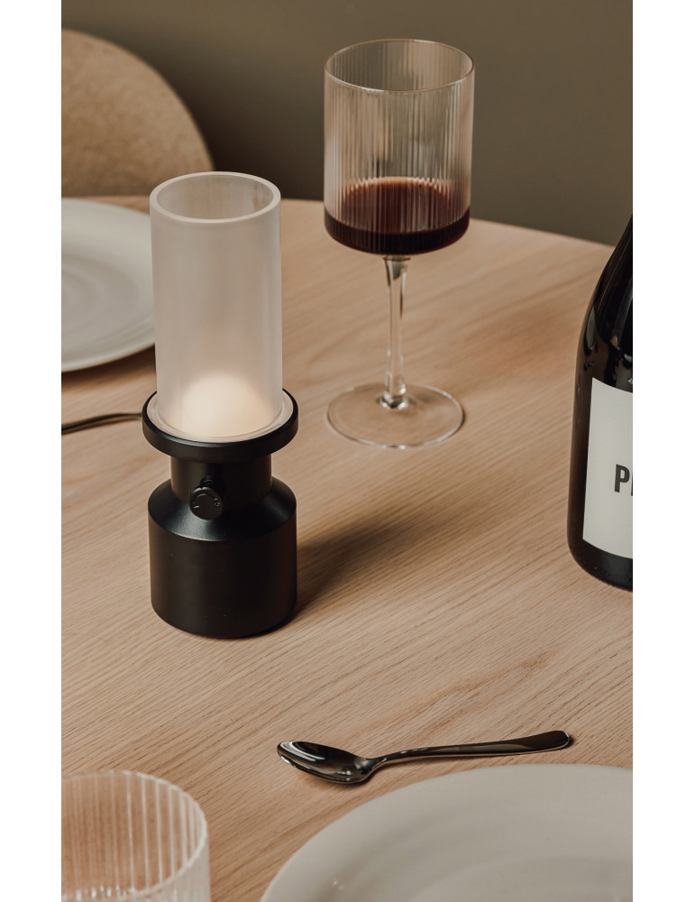 Lampe de table Vinga Niori rechargeable RCS à variateur personnalisable