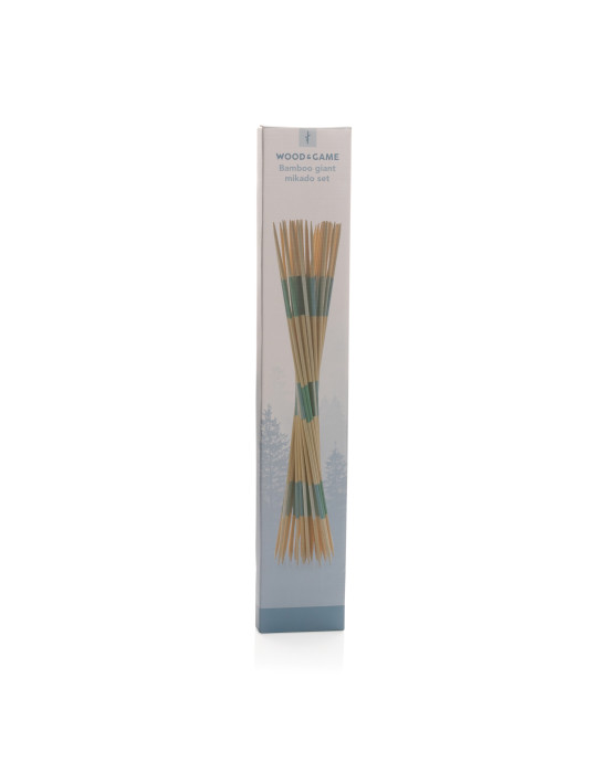 Mikado géant en bambou 41 baguettes personnalisable