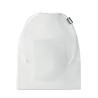 Sac Alimentaire Éco-responsable et Pratique en Filet RPET - VEGGIE Matières : PET recyclé Couleurs : blanc