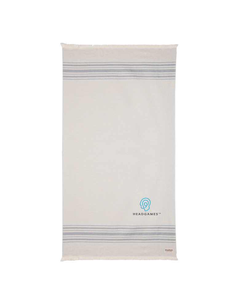 Serviette hammam Ukiyo Yumiko AWARE 100 × 180 cm personnalisable
