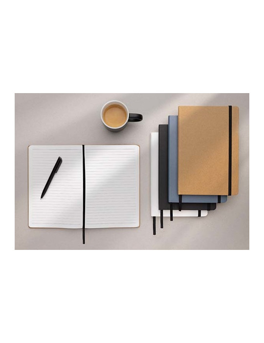 Carnet Craftstone A5 kraft et papier minéral personnalisable