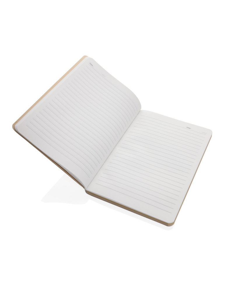 Carnet Elowen A5 à trois papiers personnalisable