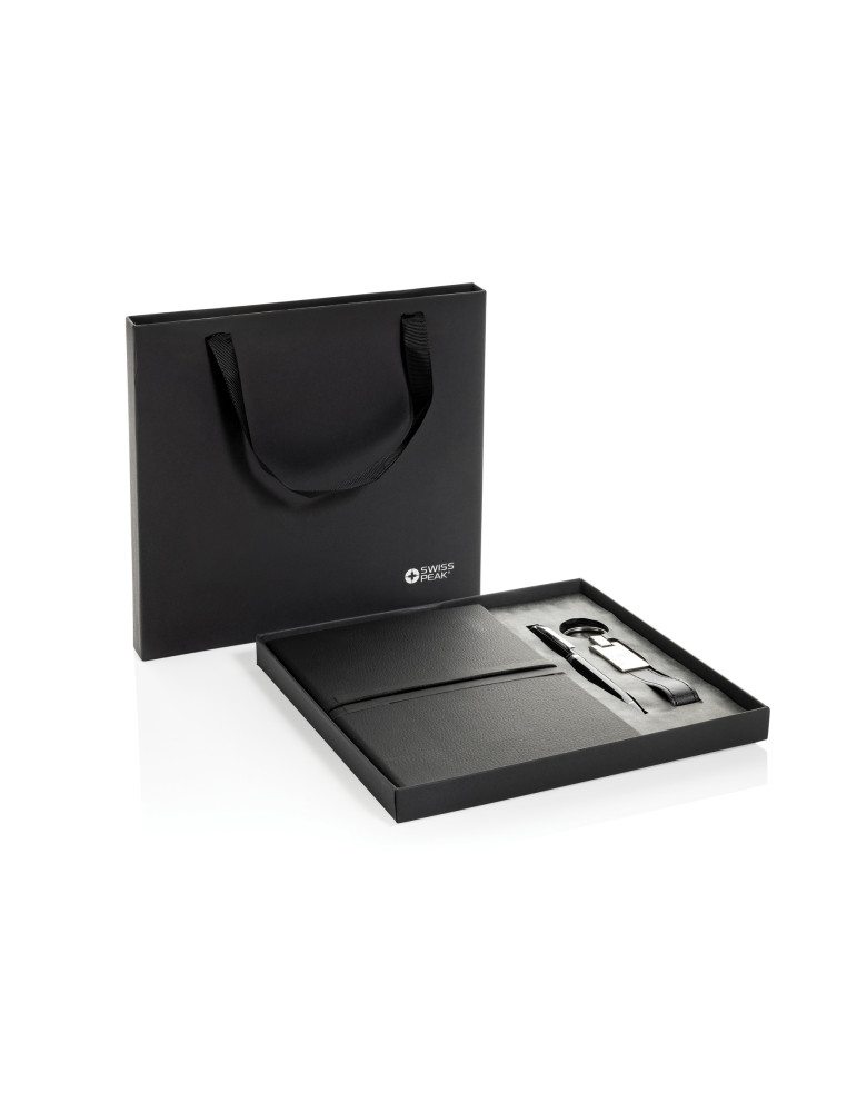 Coffret cadeau d’affaires Swiss Peak RCS personnalisable