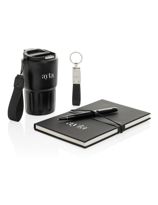 Coffret d’affaires Swiss Peak avec mug 350 ml personnalisable