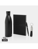 Coffret Swiss Peak bouteille 480 ml et carnet personnalisable