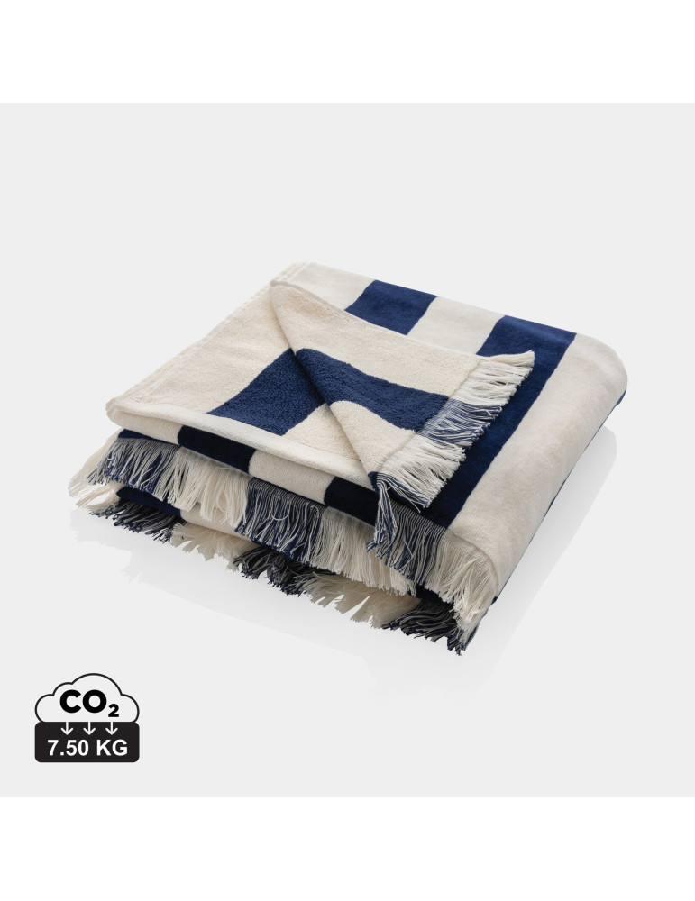 Serviette plage Ukiyo Yukari AWARE 100 × 180 cm personnalisable
