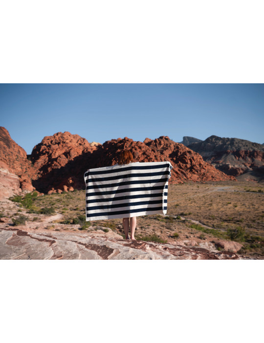 Serviette plage Ukiyo Yukari AWARE 100 × 180 cm personnalisable