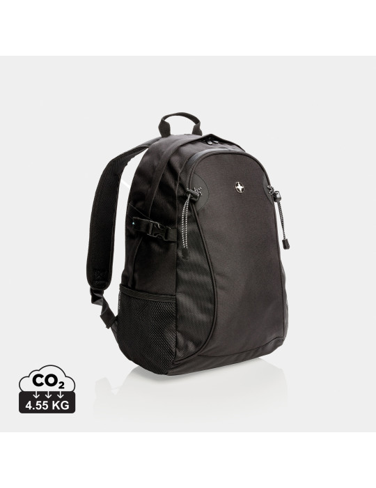 Sac randonnée Swiss Peak à poches latérales personnalisable
