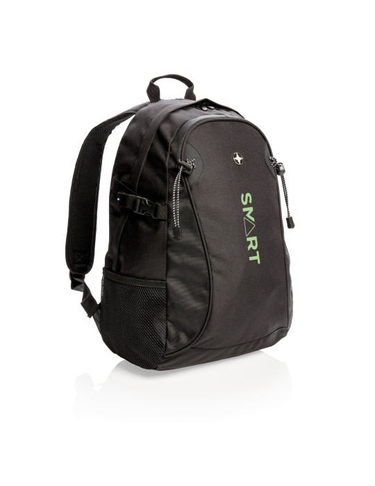 Sac randonnée Swiss Peak à poches latérales personnalisable