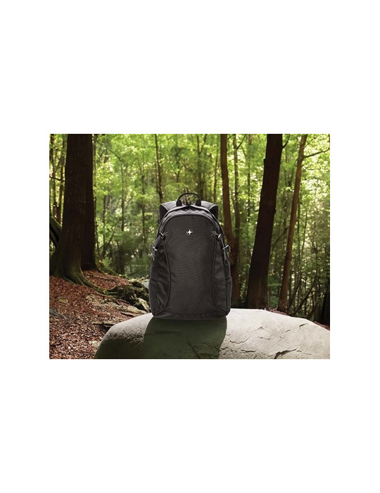 Sac randonnée Swiss Peak à poches latérales personnalisable