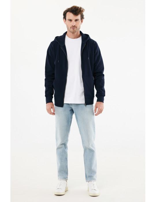 Sweat zippé à capuche IQONIQ Abisko coton 340 g/m² personnalisable