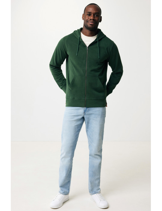 Sweat zippé à capuche IQONIQ Abisko coton 340 g/m² personnalisable