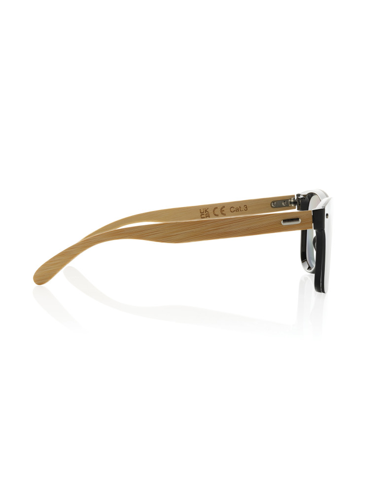 Lunettes Prism en plastique RCS et bambou personnalisables