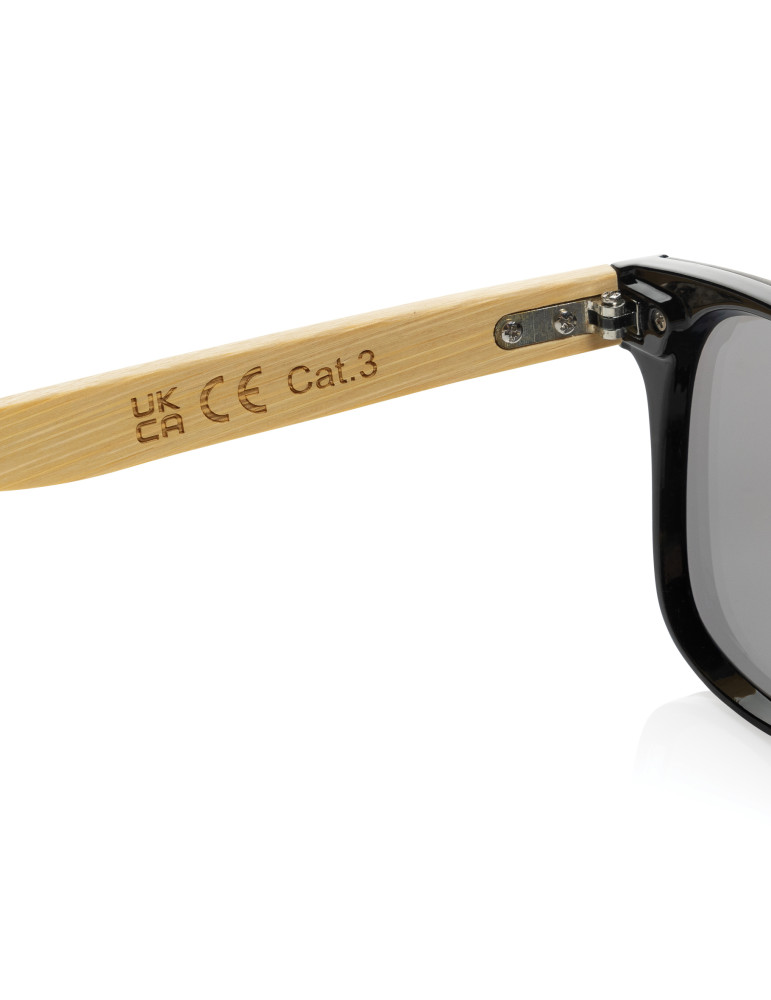 Lunettes Prism en plastique RCS et bambou personnalisables